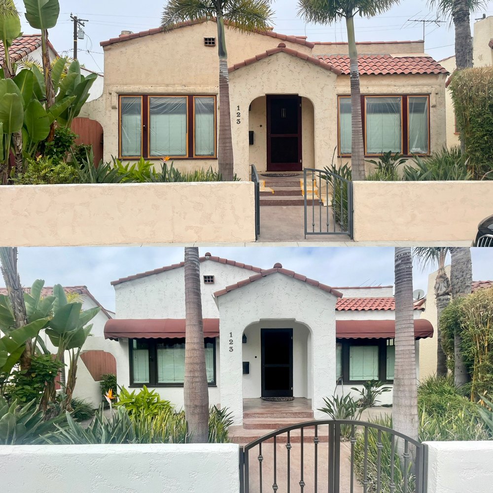 Spanish Bungalow: Before and After - Hendrix Painting