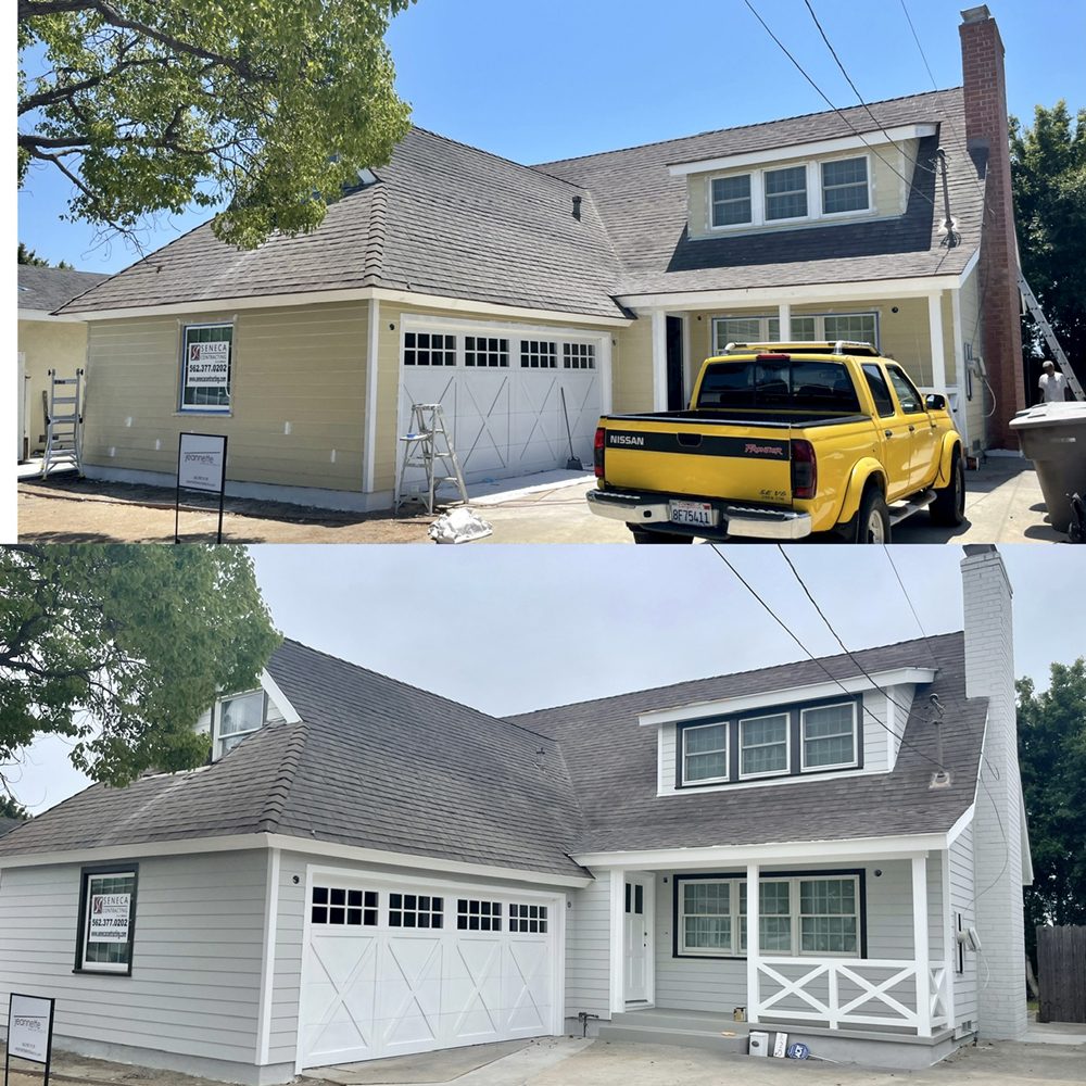 Cottage Exterior: Before and After - Hendrix Painting